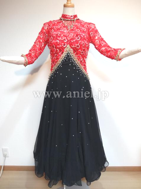 M4028・黒&赤※試着不可