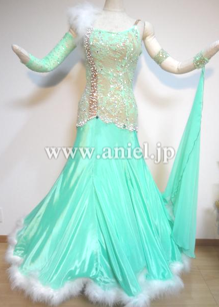 M4031・ペパーミント&白・3万円※試着不可