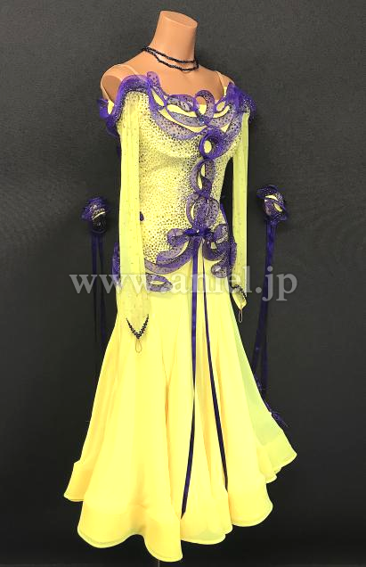 M7763・【DLK】黄&紫