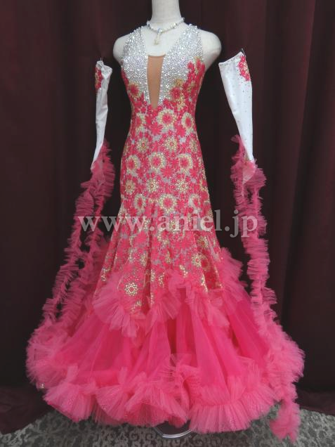 M4025・ピンク&白