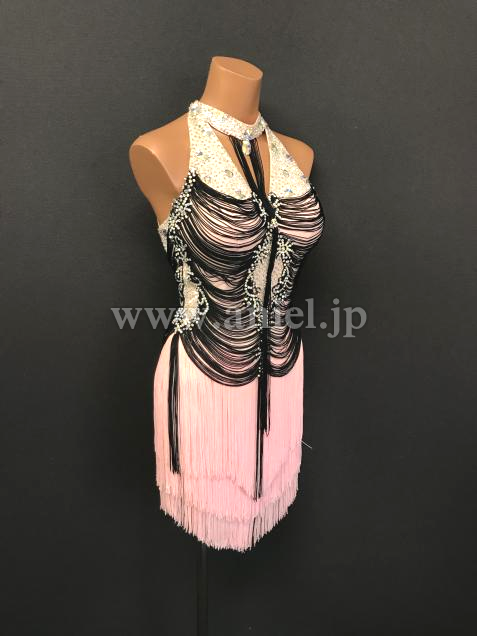 L6075・ピンク&黒