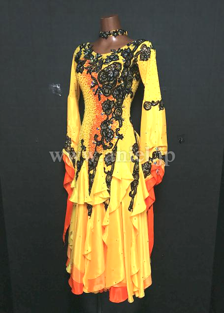 M8977・黄&オレンジ黒