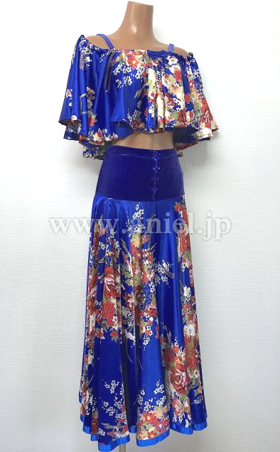 L5136・青パソドレス※試着不可