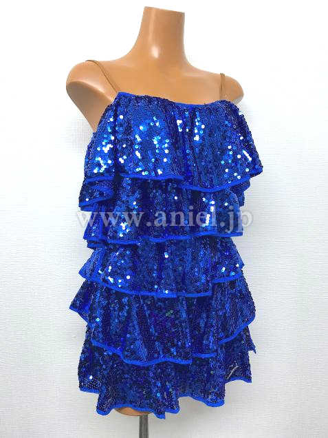 L5138・青スパンコール※試着不可