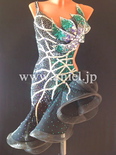 L1864・【Dincher-Vyazoff】黒&紫緑