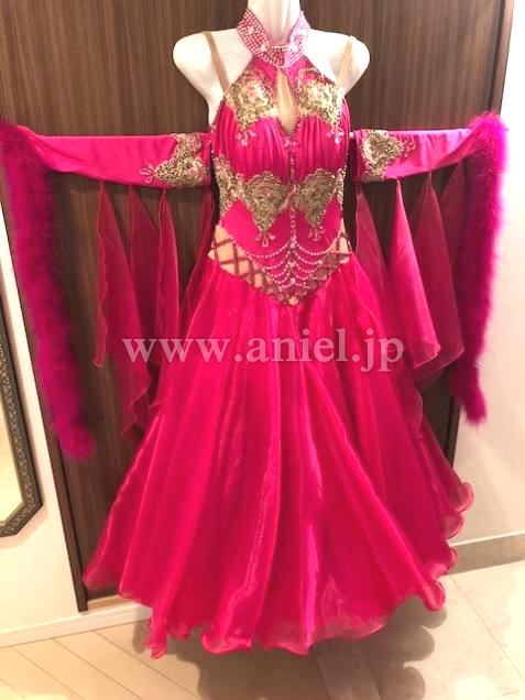 M3902・ピンク&金