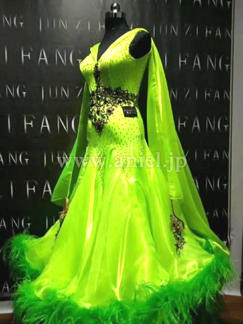 M4812・緑&黒※試着不可