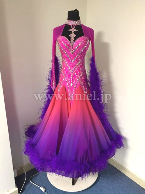 M6762・ピンク&紫※試着不可