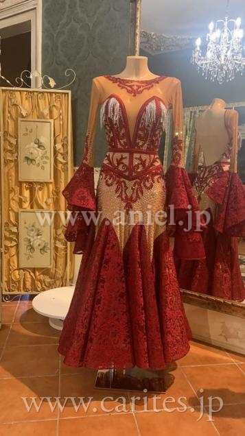 M8406・【Silvia design】ワインレース&スキン