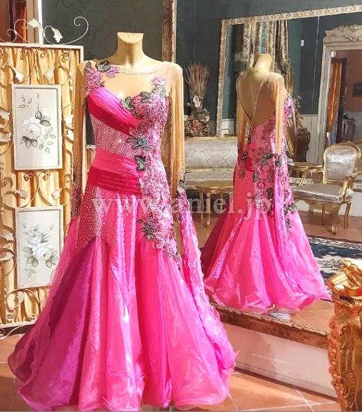 M6755・【Silvia Design】ピンク