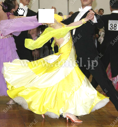 M3950・黄&クリーム