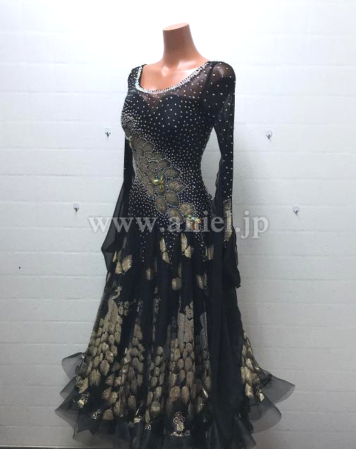 M8988・黒&ゴールド※試着不可