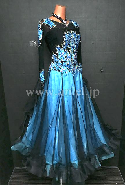 M8993・黒&青※試着不可