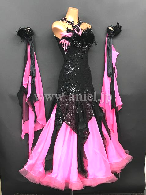 M7481・黒&ピンク