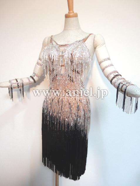 L2909・シルバーベージュ&黒