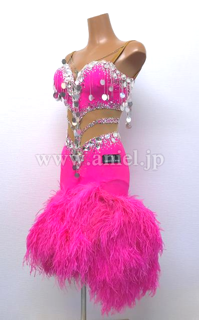 L5132・【Abraham Martinez】ピンクファー【アンナ着用】