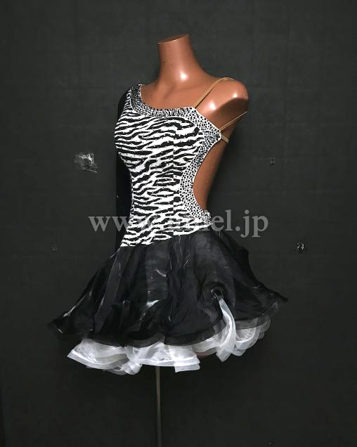 L7308・ゼブラ&黒※試着不可