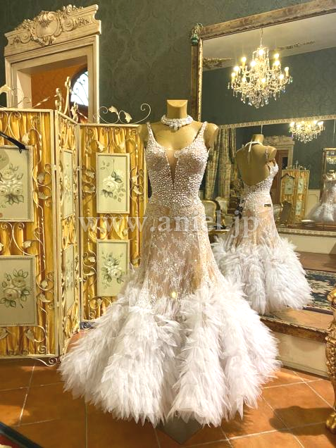 M7486・【Silvia design】白レース