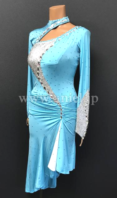 L3576・【チャコット】水色&シルバー※試着不可