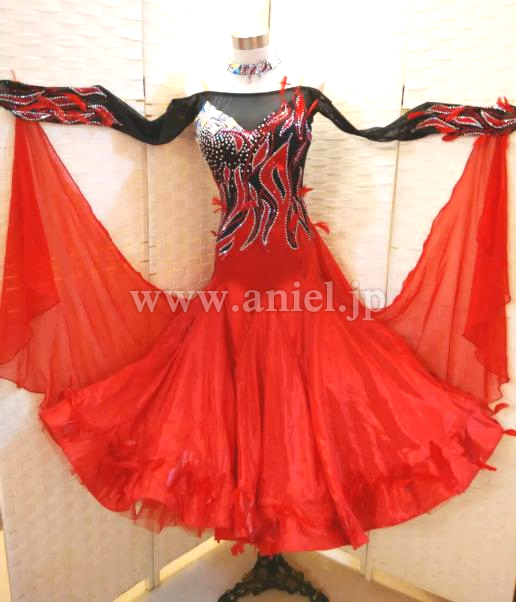 M3379・赤&黒※試着不可