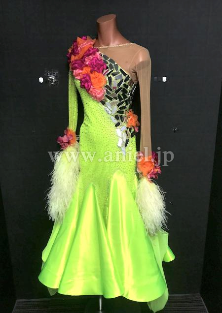 BM7512・【Silvia design】ライトイエロー&ミラー