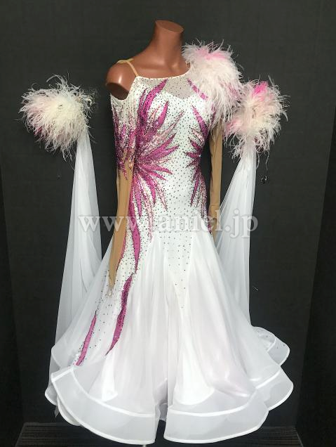 B347・【タカダンス】白&ピンク