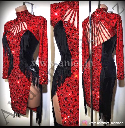 L7285・【Abraham Martinez】赤&黒※試着不可!!12月19日まで!!