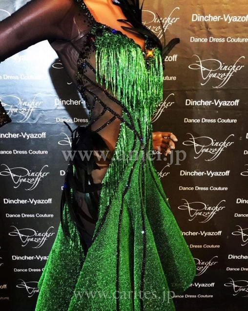 L6884・【Dincher Vyazoff】黒&緑