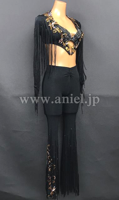 L6478・【タカダンス】黒パンツ※試着不可