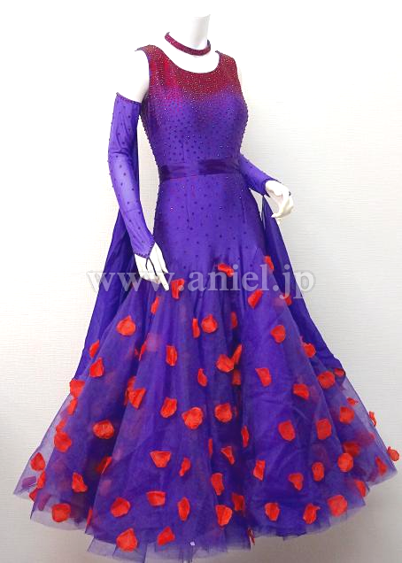 M5611・紫&赤※試着不可