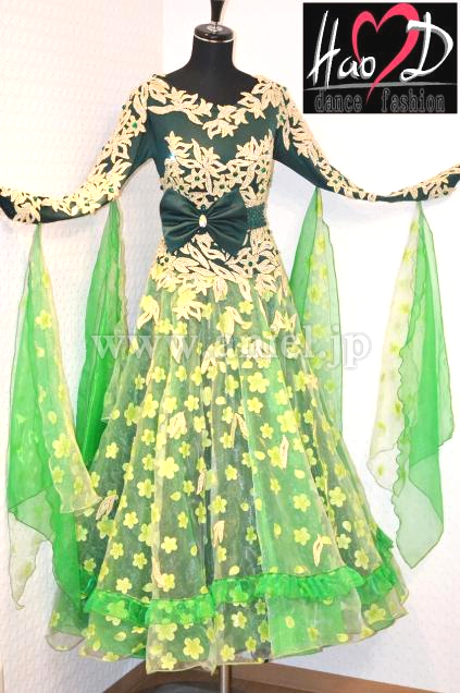 M2795・ダークグリーン&ゴールド