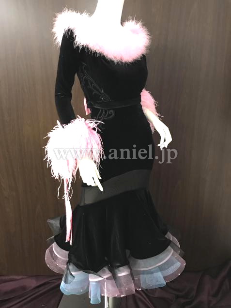 M6787・【タカダンス】黒&ピンク※試着不可
