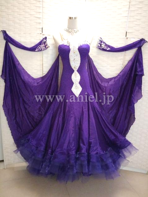 M4057・【Chrisanne】紫&白※試着不可