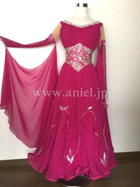 M4829・ワインレッド