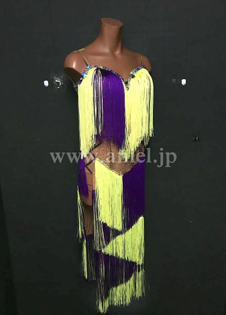 A203・【チャコット】黄&紫