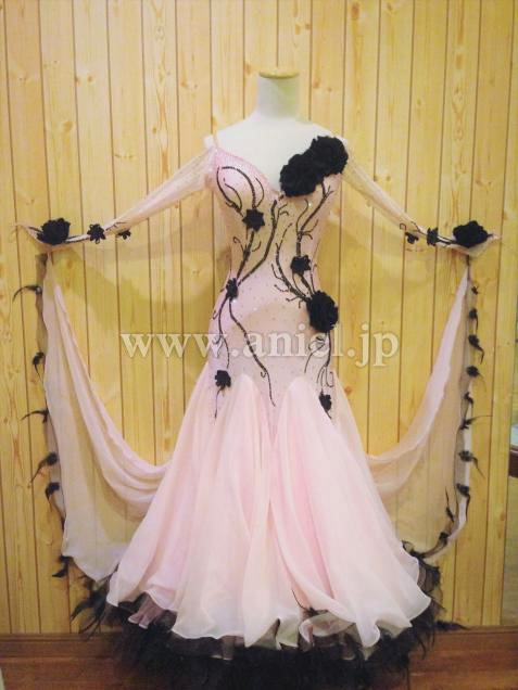 M4077・ピンク&黒