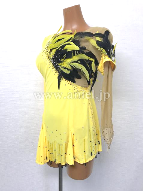 L5174・黄&黒羽※試着不可