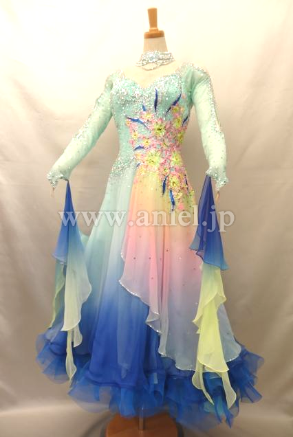 M2800・ミントグリーン&ブルー