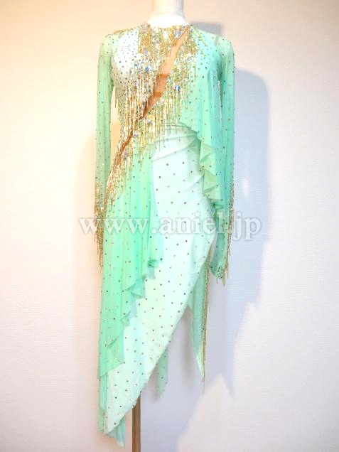 L2925・ペパーミント&ゴールド