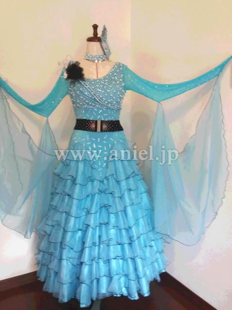 M4061・水色&黒※試着不可