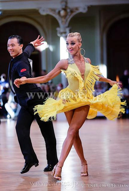 A234・【Abraham Martinez】イエローフリンジフレア【アナスタシア着用】