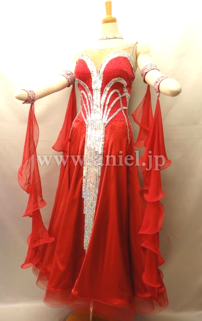 M2804・赤&シルバー