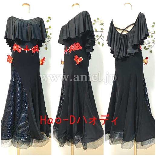 M7506・黒&赤※試着不可