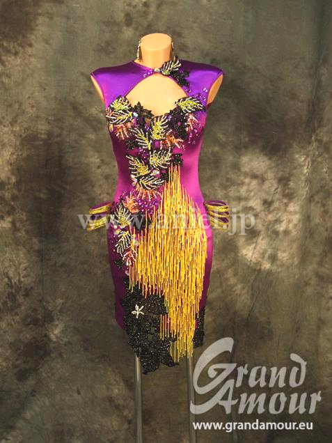 PL2023・【Grand Amour】パープル&ゴールド・21万3千円 ファーストレンタル8万円