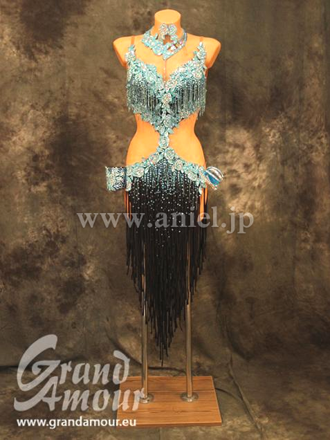 PL2024・【Grand Amour】黒&ペールターコイズ