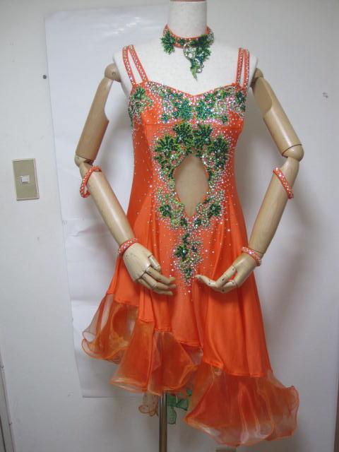 L394・オレンジ＆グリーン