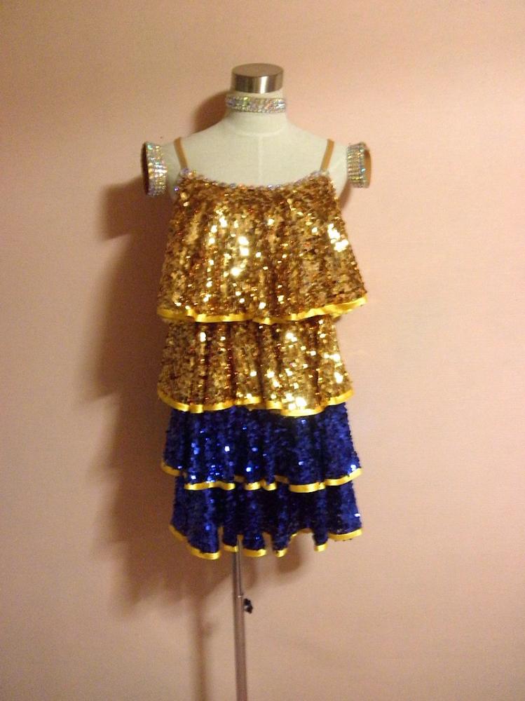 L580・金＆ロイヤルブルー