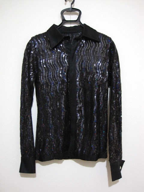 L635・ラテンシャツ・黒・2万5千円