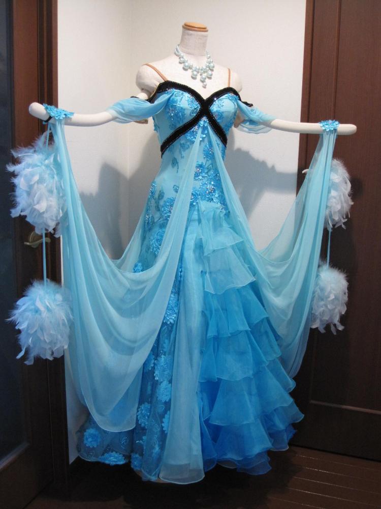 M1057・水色＆黒