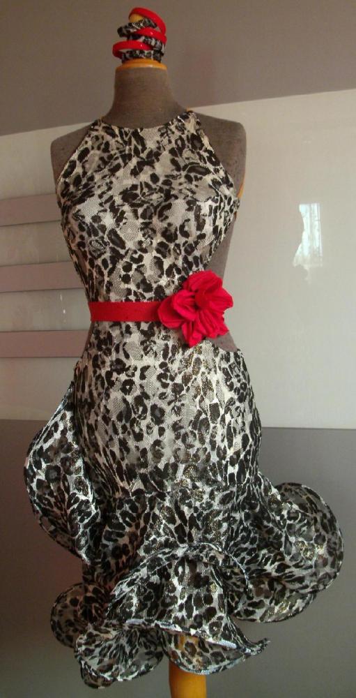 L788・白黒豹柄※試着不可